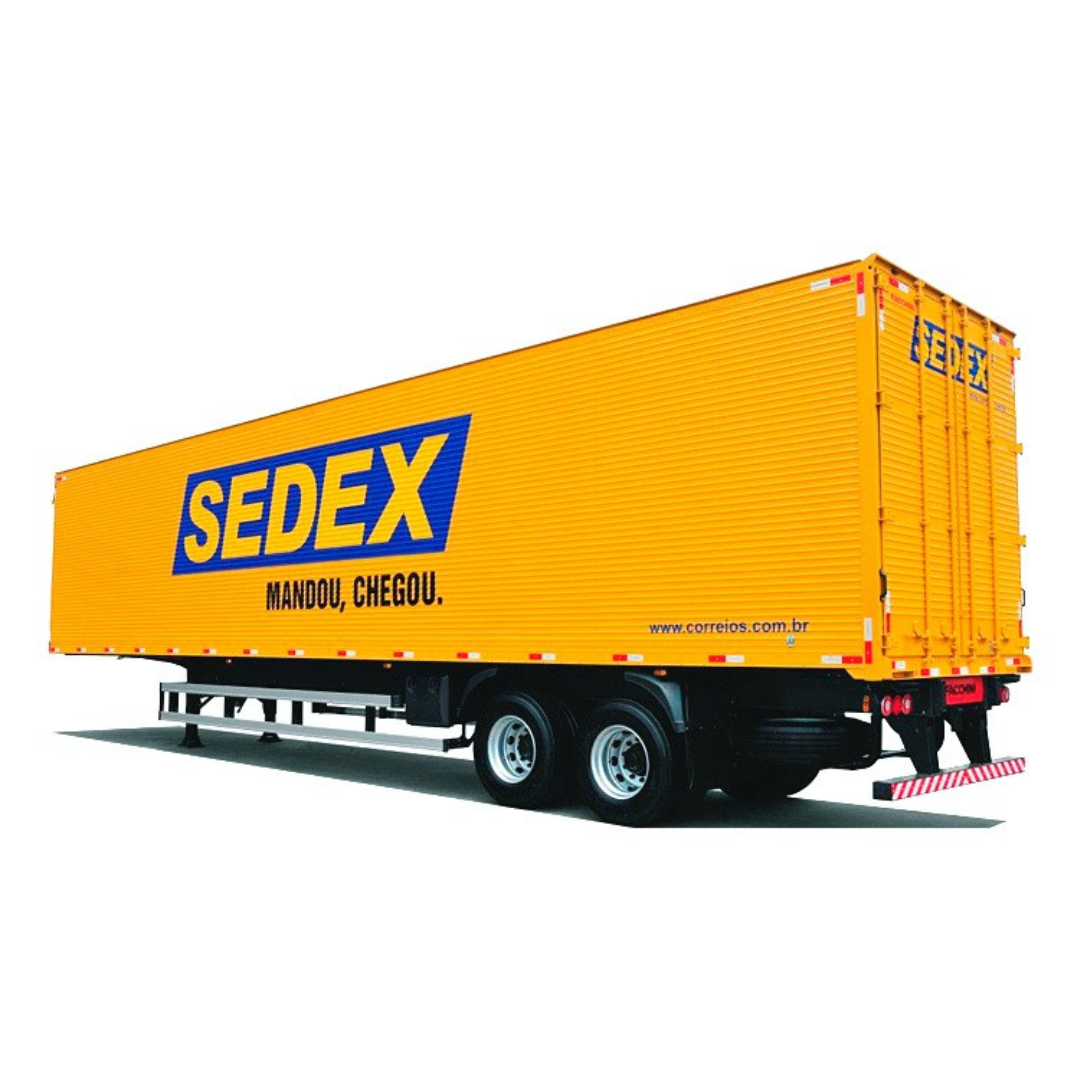 Miniatura Realista de Controle Remoto Caminhão 6X4 + Carreta