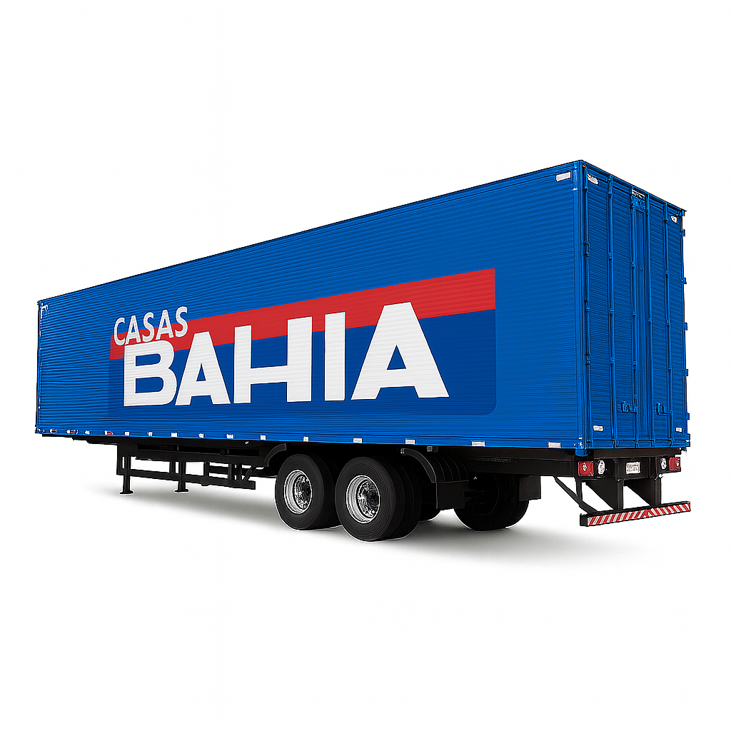 Miniatura Realista de Controle Remoto Caminhão 6X4 + Carreta