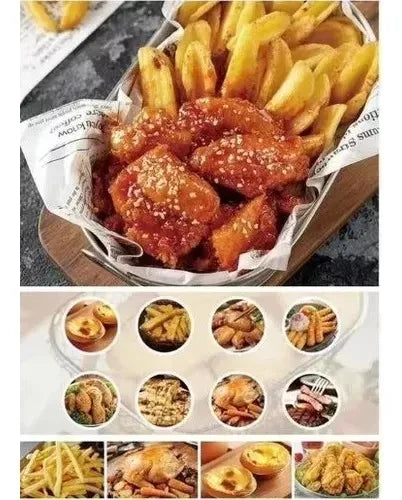 Air Fryer Elétrica 7L LCD 1800W 110V (PROMOÇÃO)