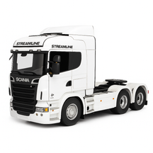 Miniatura Realista de Controle Remoto Caminhão 6X4 + Carreta