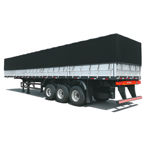 Miniatura Realista de Controle Remoto Caminhão 6X4 + Carreta